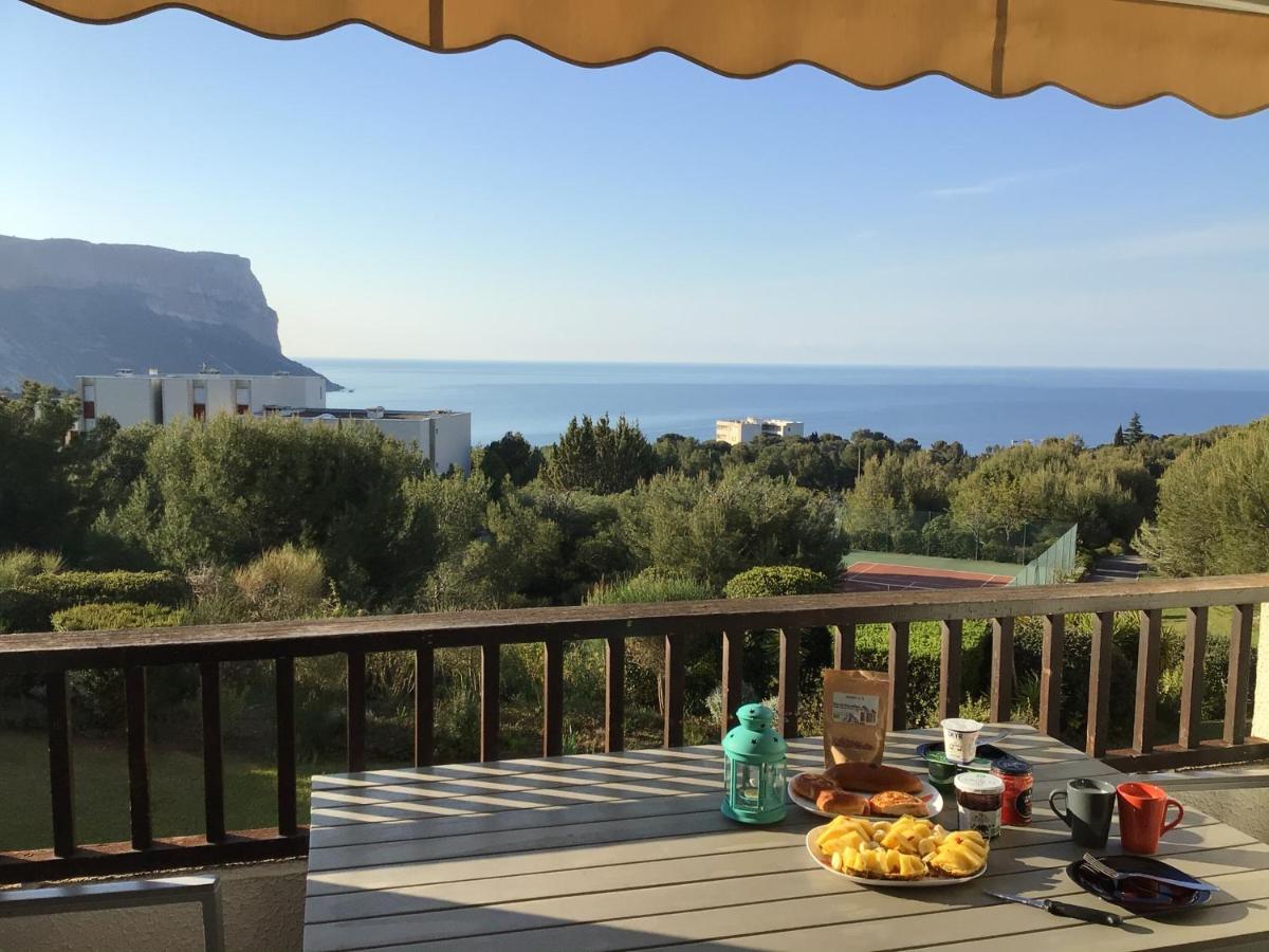 Cassis 4Pers Vue Mer Wifi Tennis Parking Piscine Zewnętrze zdjęcie