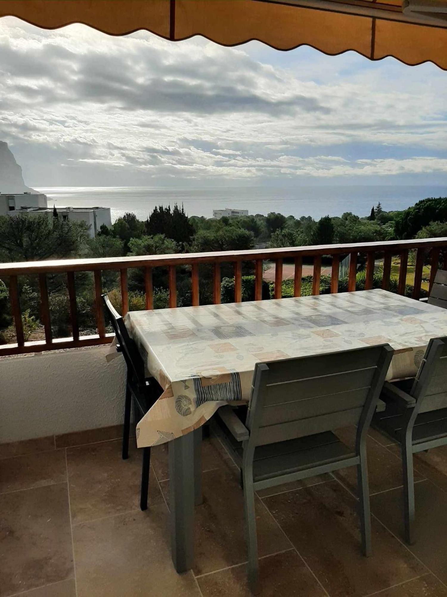 Cassis 4Pers Vue Mer Wifi Tennis Parking Piscine Zewnętrze zdjęcie
